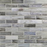 Bari 1x3 Brick Mosaic Pearl