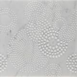 Bianco Carrara 16x16 Meru Field Carved