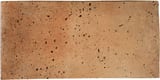 Available in all colors and finishes (shown in Cafe Olay) 3x6 Field Travertine