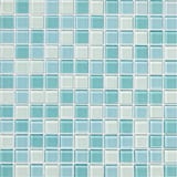 GB05 Moonbeam/Clear Sky/Aqua Gleam 1x1 Mosaic 