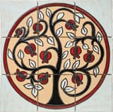 Tree Of Life 1 18x18 Tree of Life Mural Deco Tierra Madre