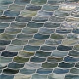 Amalfi 1x2-3/4 Feather Mosaic Pearl