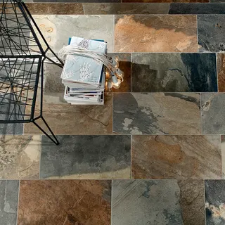 Slaty series tile detail