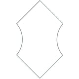 Available in all colors 2x8 9C Spear Field All finishes - shape reference