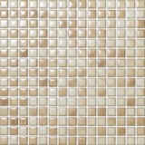 Beige 3/4x3/4 Mosaic Gloss