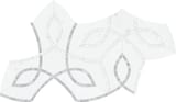 Dove 7.9x13.6 Vine Mosaic Honed