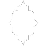 Available in all colors 5x8 12 Fat Field All finishes - shape reference