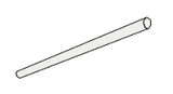 Snow .43x10 Handmade Rounded Edge Trim Gloss