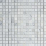 Bianco Bello 1x1 Mosaic Honed