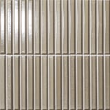 Beige 3/4x6 Mosaic Gloss
