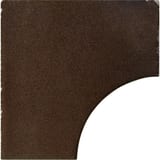 Poured Bronze 6x6 Circle Field Deco Matte