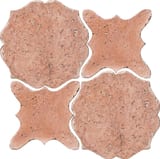 Cafe Olay 7x7 and 7x7 Arabesque 13 Field Travertine