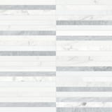 Polar 1/2x6 Stacked Mosaic Honed