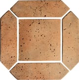 Available in all colors (shown in Cafe Olay) 8x24 Picket Set Field Travertine