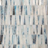 Moonbeam 12-7/8x13-9/8 Tambourine Traps Mosaic Mixed Finish