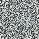 Be Bop White 12-1/2x12-5/8 Foliage Mosaic Gloss