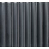 Dark Silver 2x15-1/2 Small Stem Field Matte