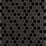 Black 12x12 Disc Mosaic Multi Textured