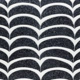 Black 15-3/4x15-13/16 Ribbon Decorative Field Honed