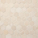 Plume 3x3 Hex Mosaic Modern Tumbled
