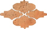 Available in all colors (shown in Cafe Olay) 5x10 and 6x10 Arabesque 14 Field Travertine
