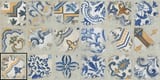 Ecru 8x8 Nesso Mix Decor Matte