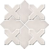 Available in all colors (shown in Pure White) 5x9 and 6x6 Arabesque 2B Field Gloss