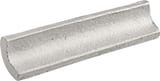 Available in all colors (shown in Pure White) 1x6 Inside Quarter Round Gloss