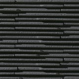 Black 1/2x9-1/4 Mosaic Unglazed
