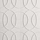 Ecru 15x15 Paramount Decorative Field Crackle