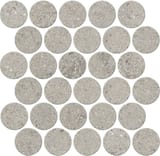 TRY01 Path 2-1/2 inch Circle Mosaic Unpolished