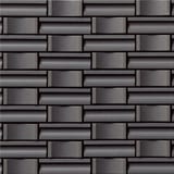 Black 1-1/16x3-7/16 and 1-1/16x2-3/4 Mosaic Unglazed
