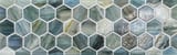 Amalfi 2x2 Hex Border Pearl