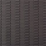 Black 3/4x8-3/4 and 3/4x2-3/4 Mosaic Unglazed