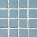 Light Blue 3/4x3/4 Mosaic Unglazed