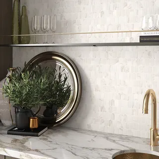 Calacata Porcelain series tile detail