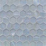 Aero 2 inch Hexagon Mosaic Silk