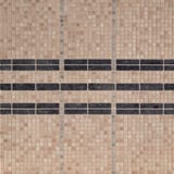 Pink Specialty Shadow Stripe Mosaic Tumbled