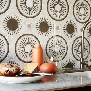 Tangent series tile detail