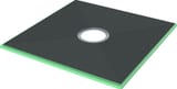 Center Slope 72x72 Low Profile Shower Pan 