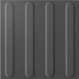 75201 Plain Ivory Black 12x12 GL Guideline Matt