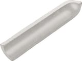Available in all colors (shown in Pure White) 1x6 Cove Base Inside Corner Gloss