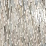 Abu 1x4-7/8 Swish Mosaic Iridescent