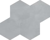 Cashmere 8-1/2x8-1/2 Hexagon Field Matte