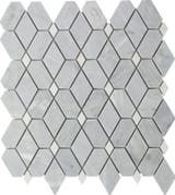 Light Grey 12x12 Capri Mosaic Honed