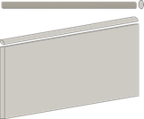 Half Moon Bay 5/8x12 Universal Trim Gloss