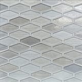 Baby Blue 1-1/2x3 Mod Hex Mosaic Pearl