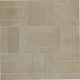 NTR03 Sugar Daddy 12x12 Basketweave Mosaic Unpolished