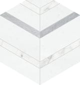 Dove 5.12x5.91 Hexo Mosaic Honed