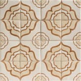 Ambra 4-5/8x4-5/8 Jasmine Decorative Field Matte